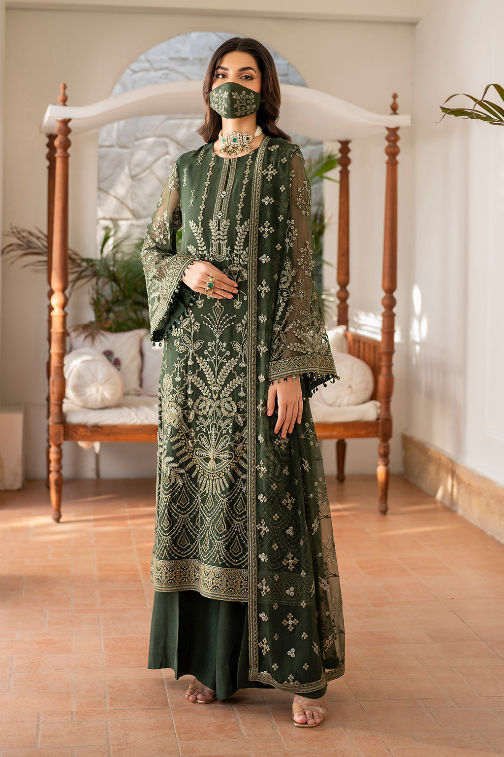 Flossie | Naqsh Formals | S-1401 - Ladies Clothes - Maria Faisal