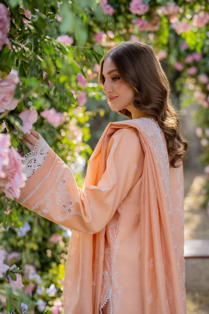 Florent | Chikankari Eid 25 | FLC-1B by Maria Faisal - Registered Vendor of : Florent - type : Ladies Clothes - 100% original wedding dresses