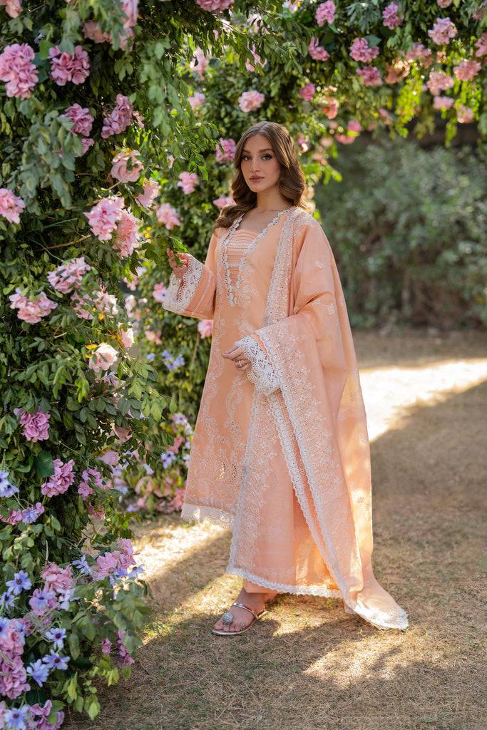 Florent | Chikankari Eid 25 | FLC-1B by Maria Faisal - Registered Vendor of : Florent - type : Ladies Clothes - 100% original wedding dresses