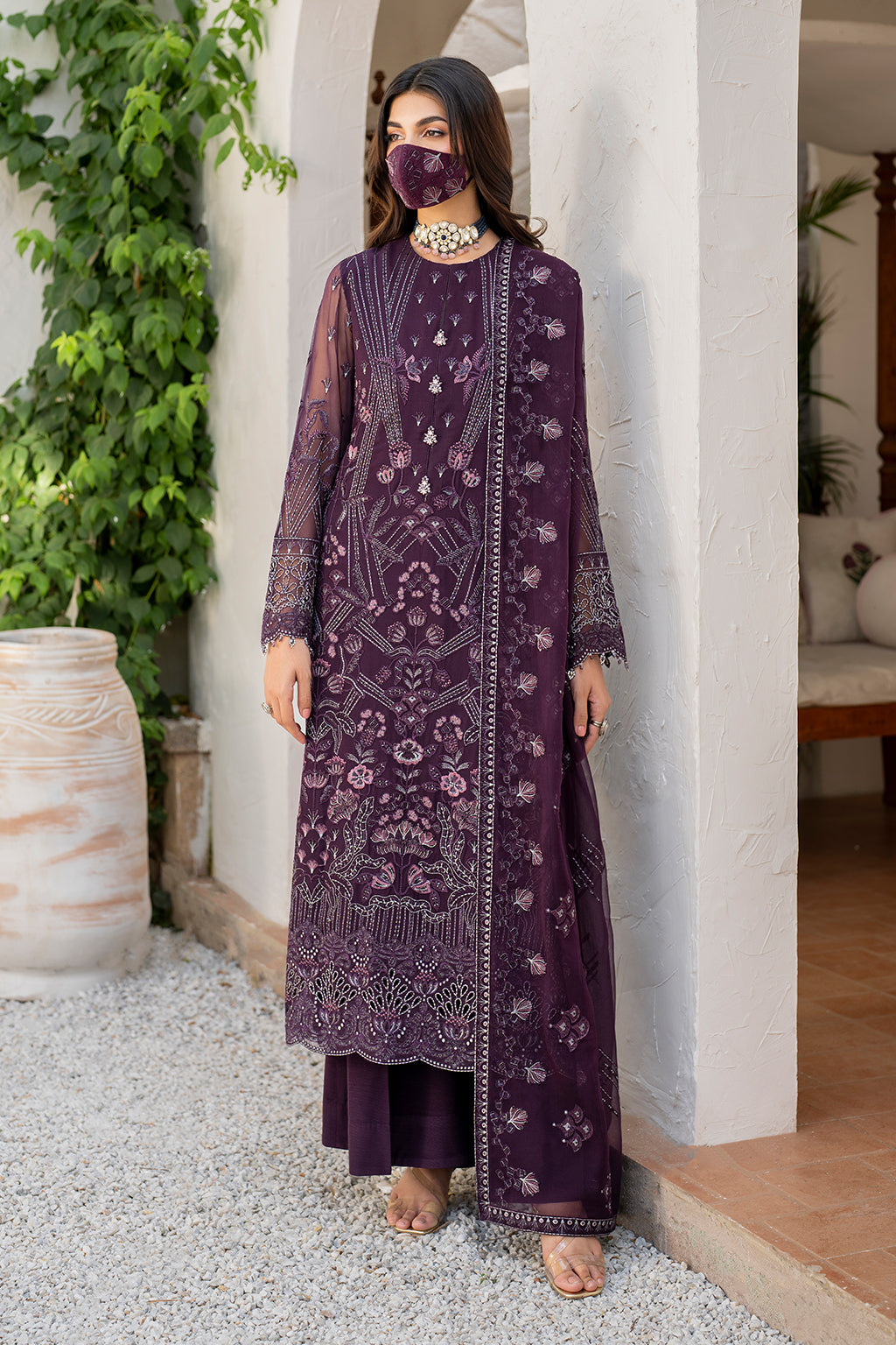 Flossie | Naqsh Formals | S-1409 - Ladies Clothes - Maria Faisal