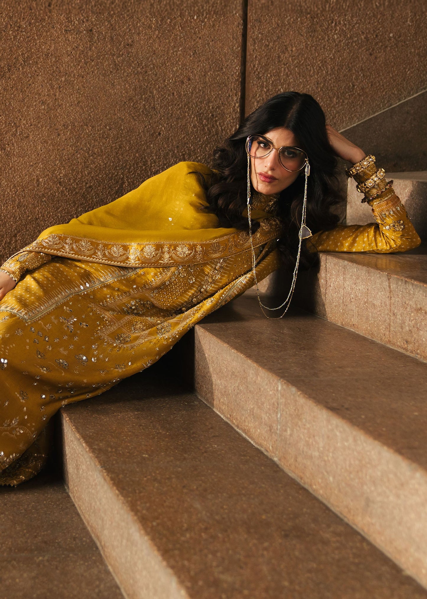 Crimson | Silk Eid Pret | Patakha - Amber