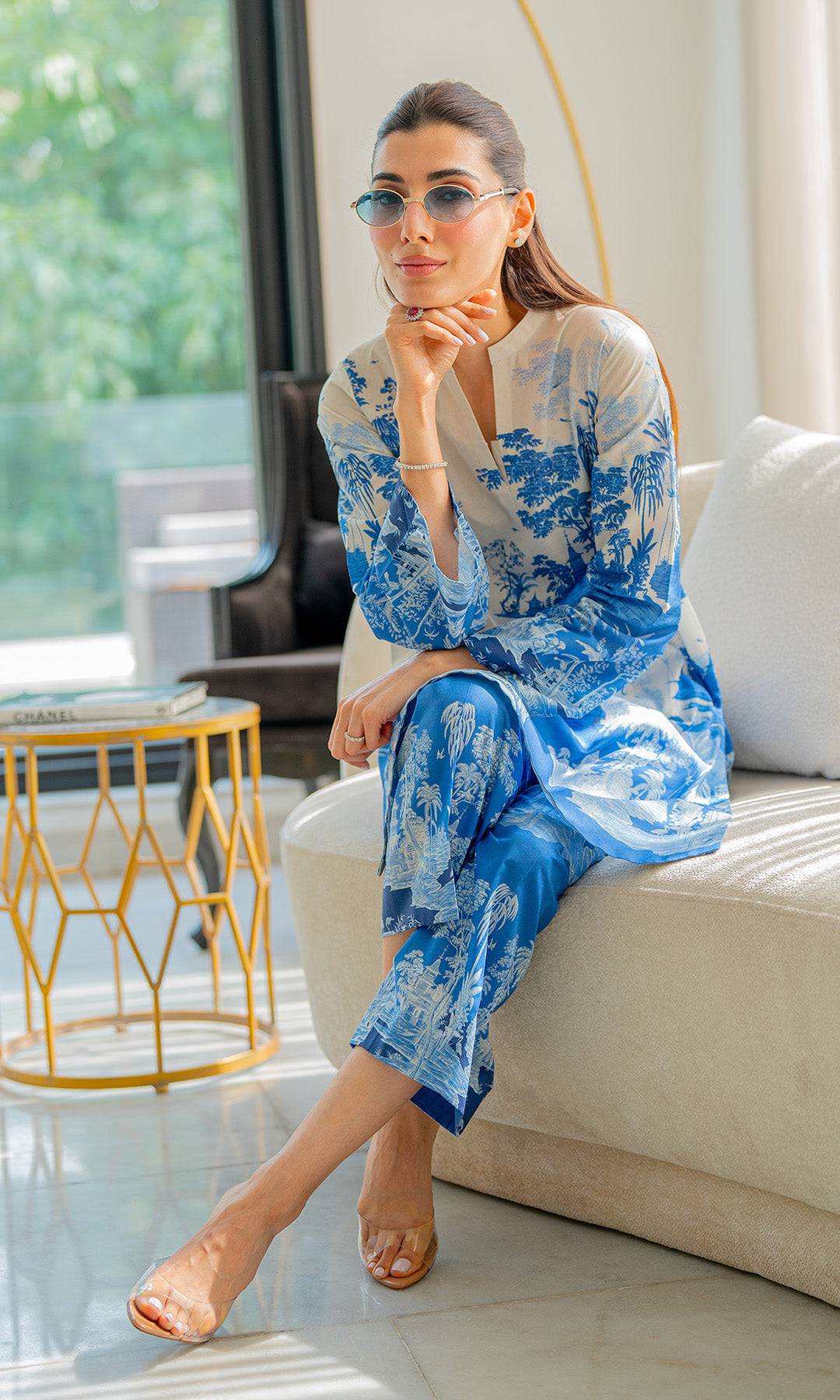 Sahar | Selene Vol 2 | Vignettes in Blue by Maria Faisal - Registered Vendor of : Sahar - type : Ladies Clothes - 100% original wedding dresses