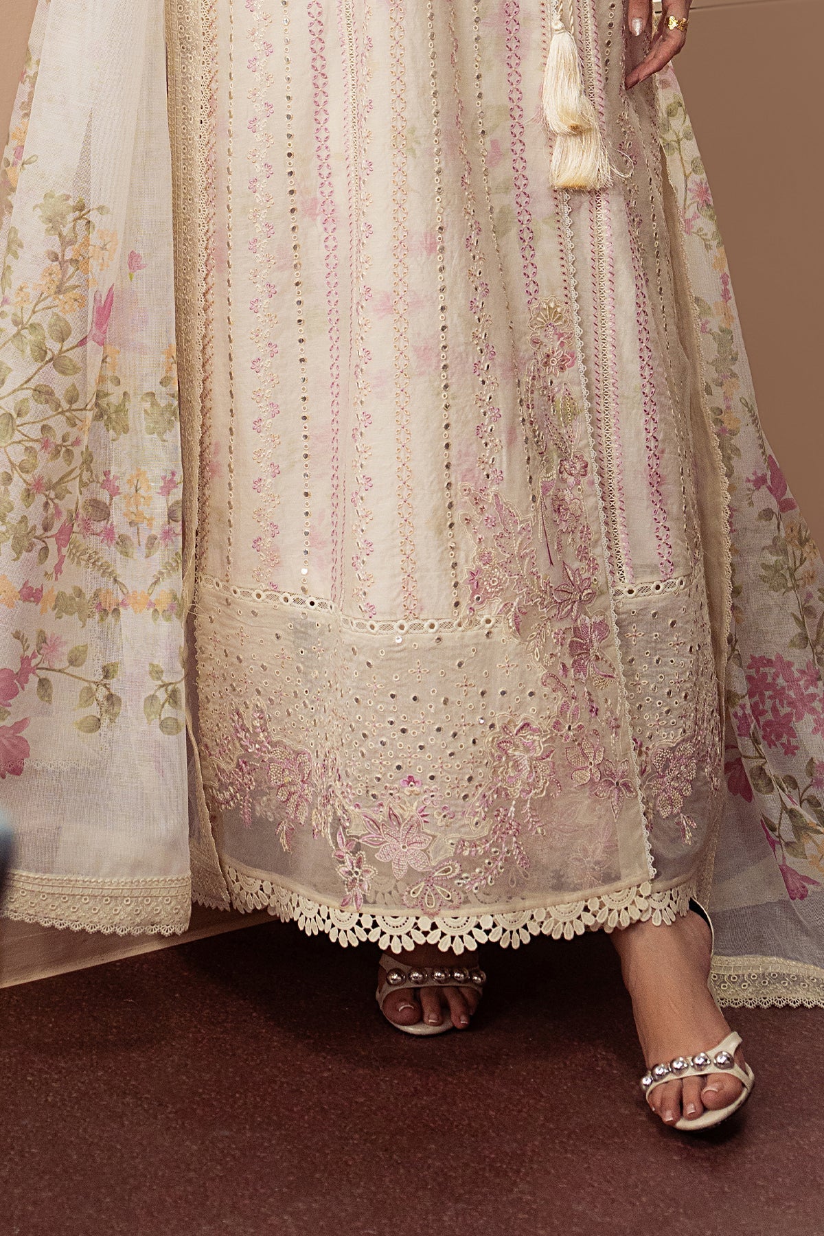 Ayzel | The Brewed 26 | Mochaque - Formal Dress - available at Maria Faisal in UK and USA.