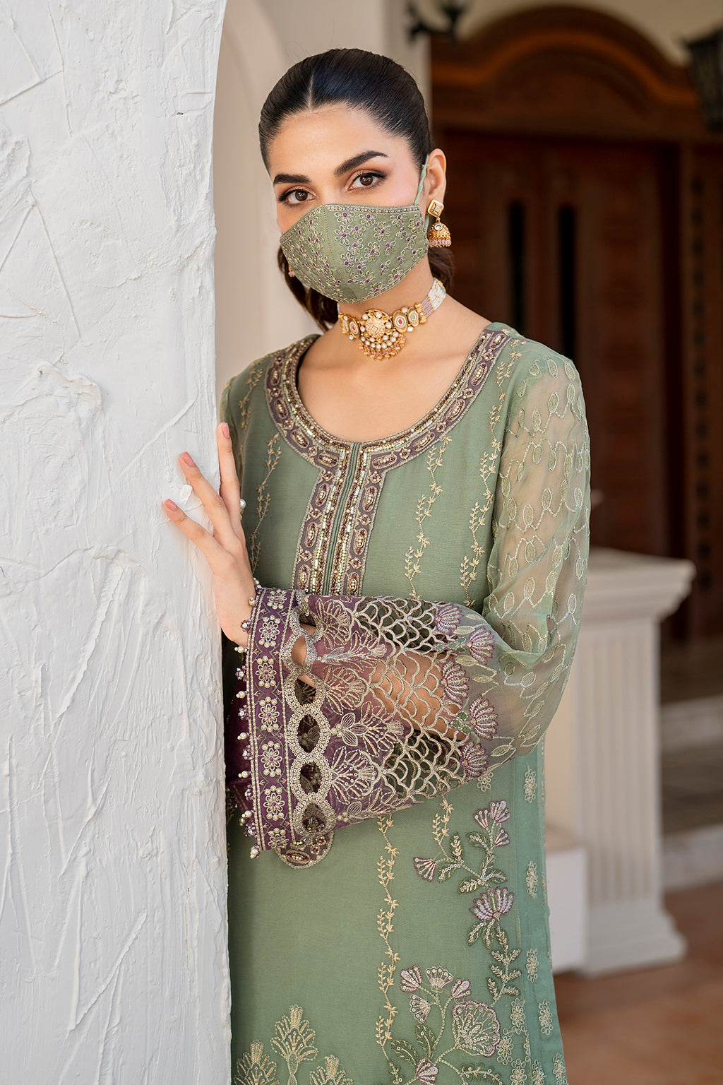 Flossie | Naqsh Formals | S-1406 - Ladies Clothes - Maria Faisal