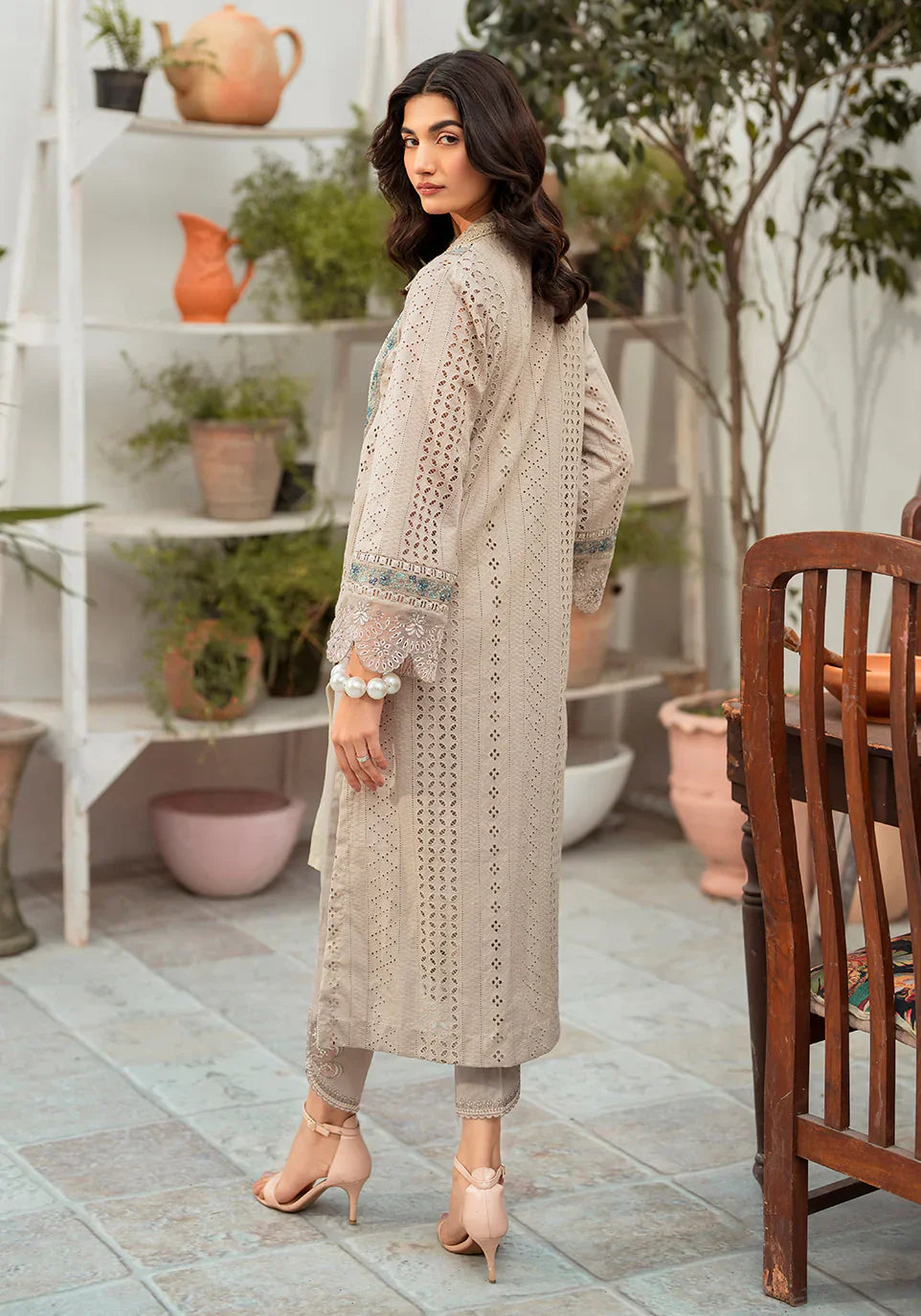 Zarqash | Belle Ame 24 | BL 010 Gris - Ladies Clothes - Maria Faisal