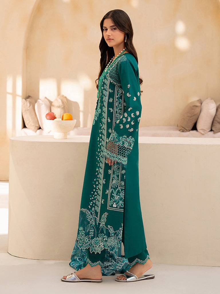 Rajbari | Jahaan Premium Festive Lawn | RINA (Jahan) 5-A by Maria Faisal - Registered Vendor of : Rajbari - type : Ladies Clothes - 100% original wedding dresses