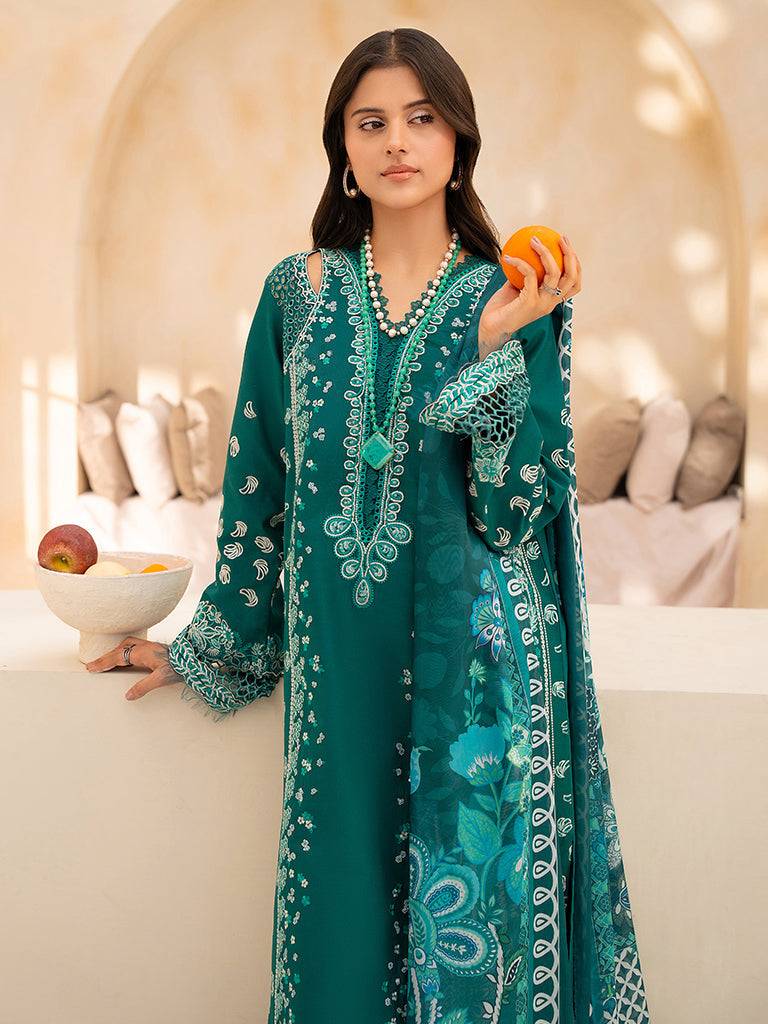 Rajbari | Jahaan Premium Festive Lawn | RINA (Jahan) 5-A by Maria Faisal - Registered Vendor of : Rajbari - type : Ladies Clothes - 100% original wedding dresses