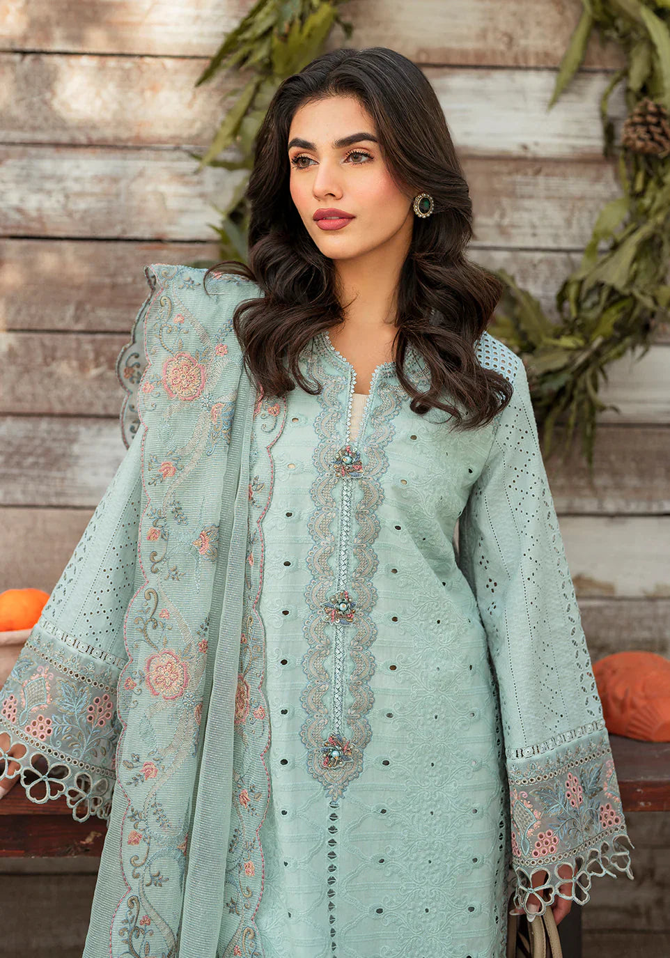 Zarqash | Belle Ame 24 | BL 009 BLEU VERT - Ladies Clothes