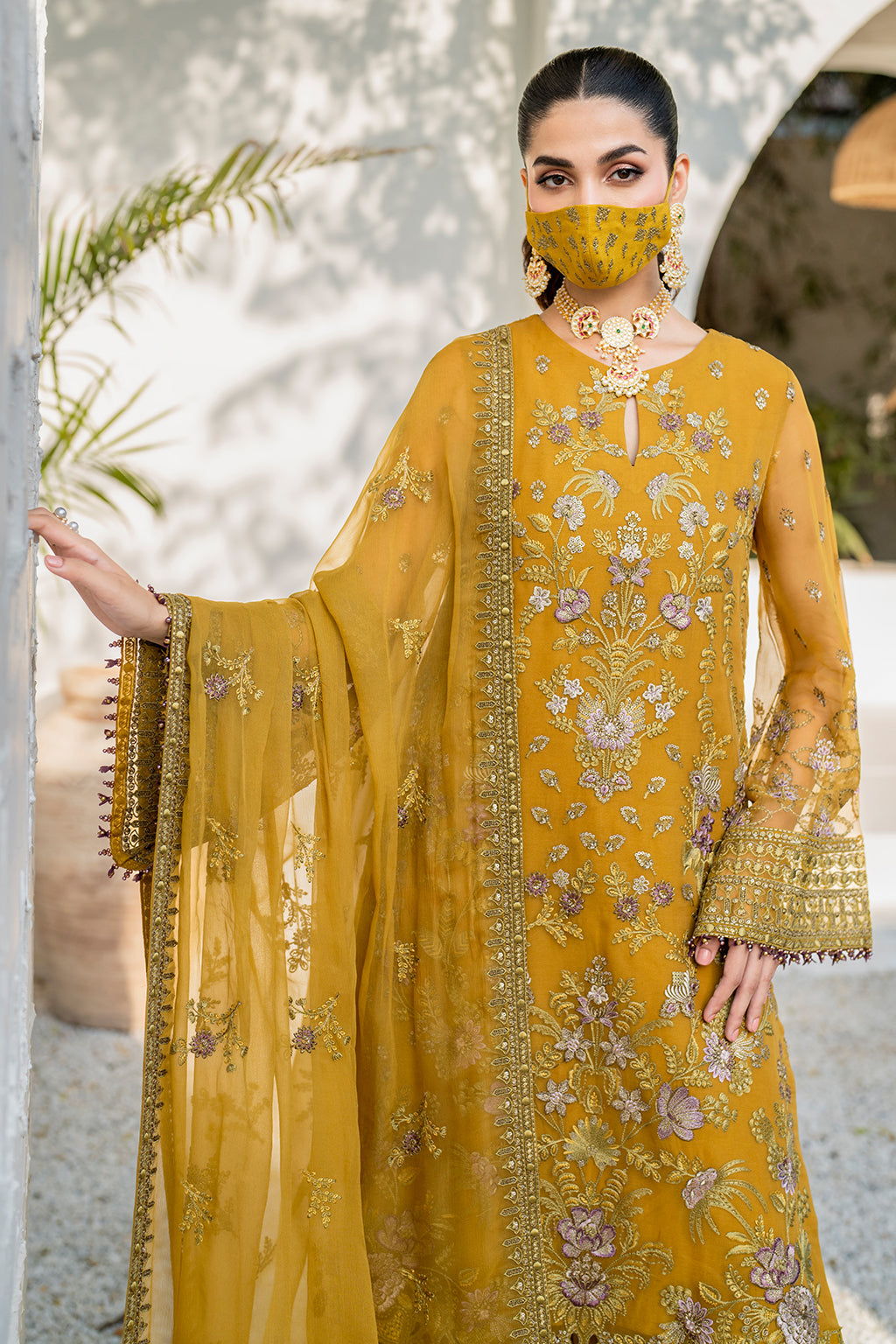 Flossie | Naqsh Formals | S-1404 (A) - Ladies Clothes - Maria Faisal