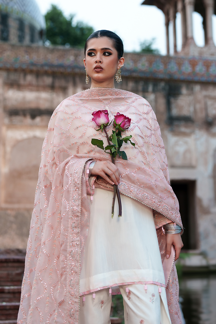 Saad Shaikh | Zaria Festive Pret 25 | CHENTLY - Formal Dress - available at Maria Faisal in UK and USA.