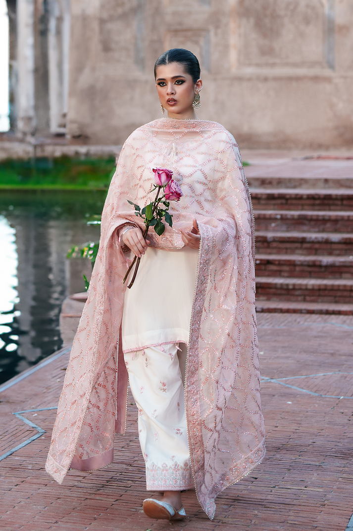 Saad Shaikh | Zaria Festive Pret 25 | CHENTLY - Formal Dress - available at Maria Faisal in UK and USA.