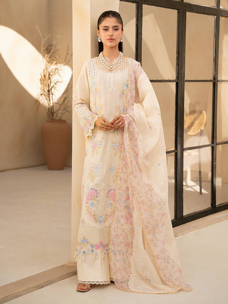 Rajbari | Jahaan Premium Festive Lawn | AIRA (Jahan) 2-A by Maria Faisal - Registered Vendor of : Rajbari - type : Ladies Clothes - 100% original wedding dresses