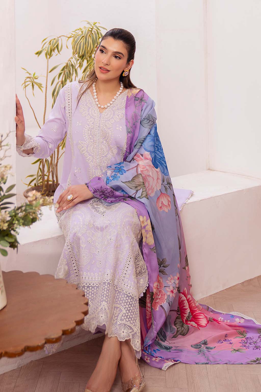 Neeshay | Symphony Luxury Lawn | MUSE by Maria Faisal - Registered Vendor of : Neeshay - type : Ladies Clothes - 100% original wedding dresses