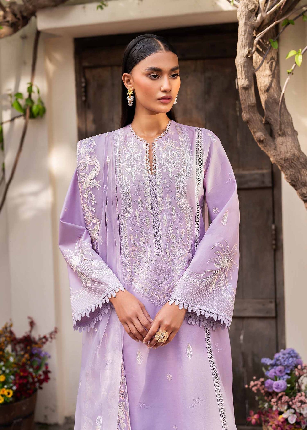 Akbar Aslam | Pret Lawn | CALIN - Ladies Clothes