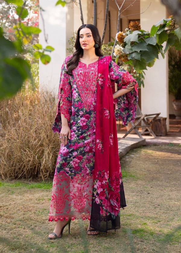Myeesha | Lamhay Luxury Lawn 25 | Naghma by Maria Faisal - Registered Vendor of : Myeesha - type : Ladies Clothes - 100% original wedding dresses