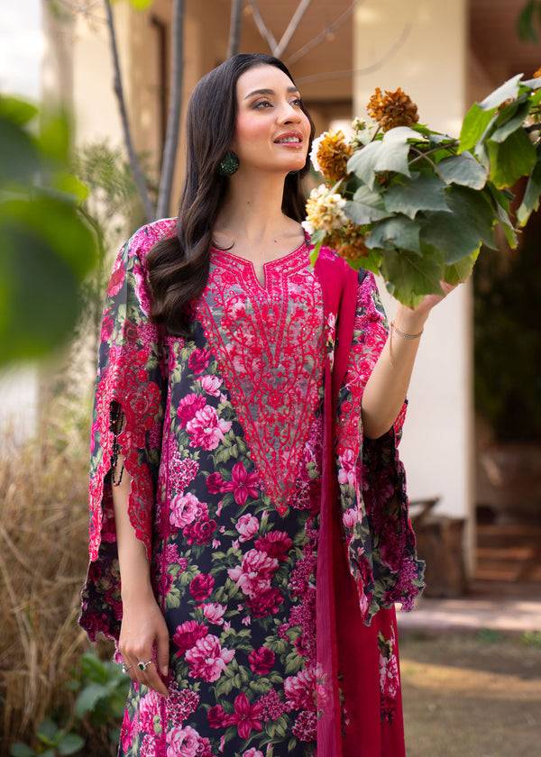 Myeesha | Lamhay Luxury Lawn 25 | Naghma by Maria Faisal - Registered Vendor of : Myeesha - type : Ladies Clothes - 100% original wedding dresses