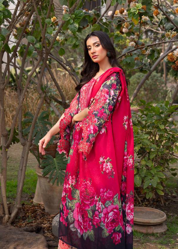 Myeesha | Lamhay Luxury Lawn 25 | Naghma by Maria Faisal - Registered Vendor of : Myeesha - type : Ladies Clothes - 100% original wedding dresses