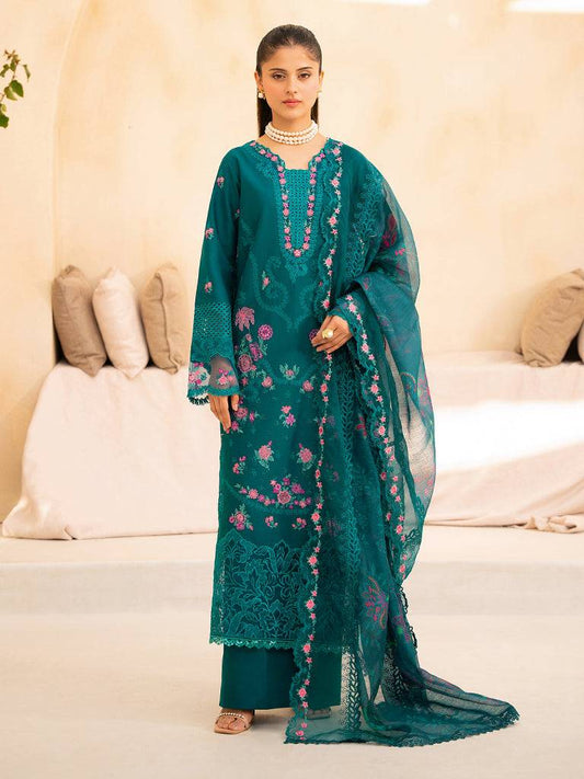 Rajbari | Jahaan Premium Festive Lawn | ZARA (Jahan) 3-A by Maria Faisal - Registered Vendor of : Rajbari - type : Ladies Clothes - 100% original wedding dresses