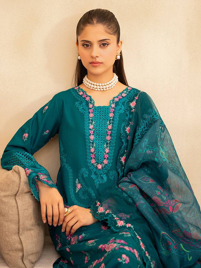 Rajbari | Jahaan Premium Festive Lawn | ZARA (Jahan) 3-A by Maria Faisal - Registered Vendor of : Rajbari - type : Ladies Clothes - 100% original wedding dresses