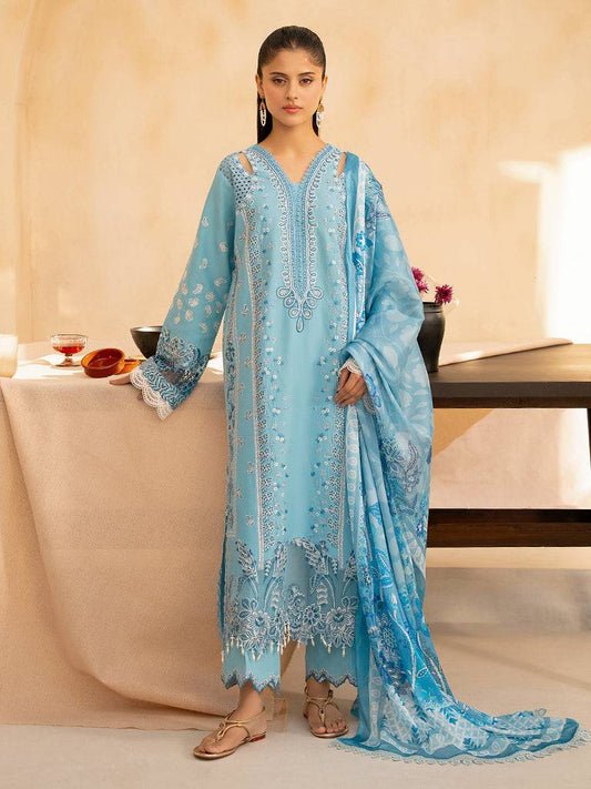 Rajbari | Jahaan Premium Festive Lawn | SIRA (Jahan) 5-B by Maria Faisal - Registered Vendor of : Rajbari - type : Ladies Clothes - 100% original wedding dresses