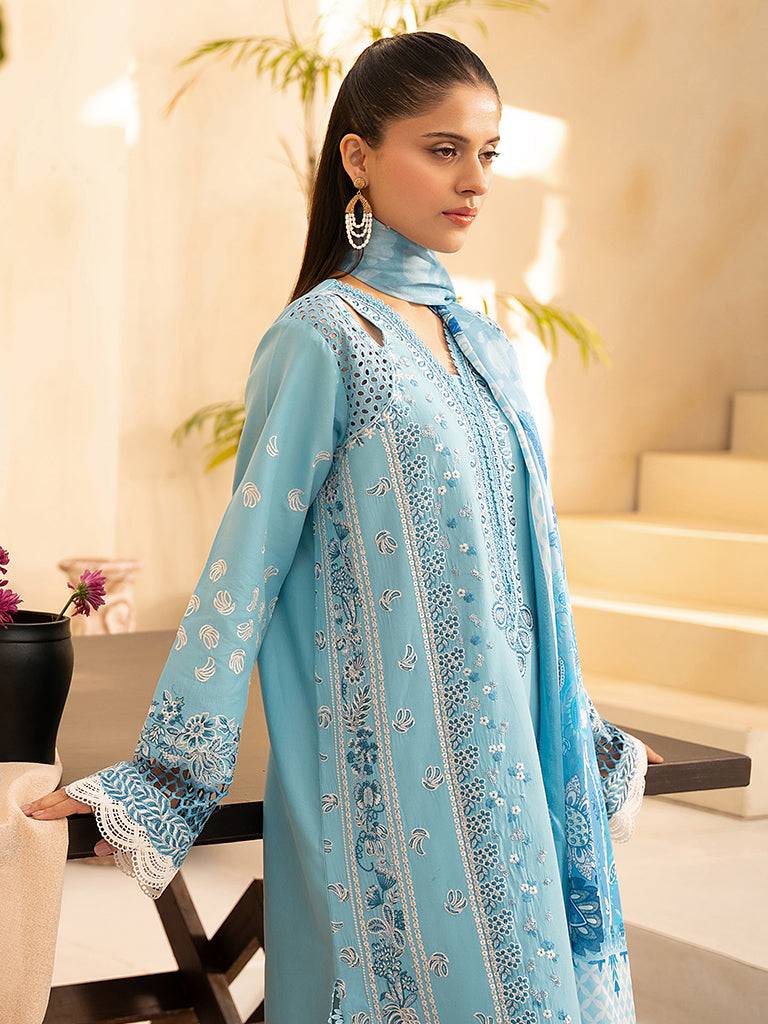 Rajbari | Jahaan Premium Festive Lawn | SIRA (Jahan) 5-B by Maria Faisal - Registered Vendor of : Rajbari - type : Ladies Clothes - 100% original wedding dresses