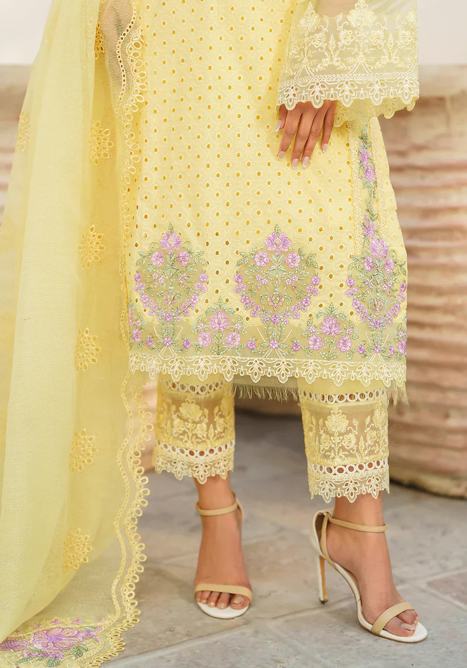 Zarqash | Belle Ame 24 | BL004 Belles Fleurs - Ladies Clothes - Maria Faisal