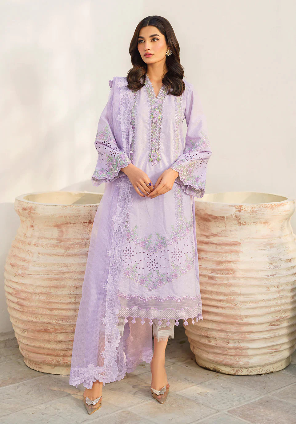 Zarqash | Belle Ame 24 | BL 011 Fleur Lilas - Ladies Clothes - Maria Faisal
