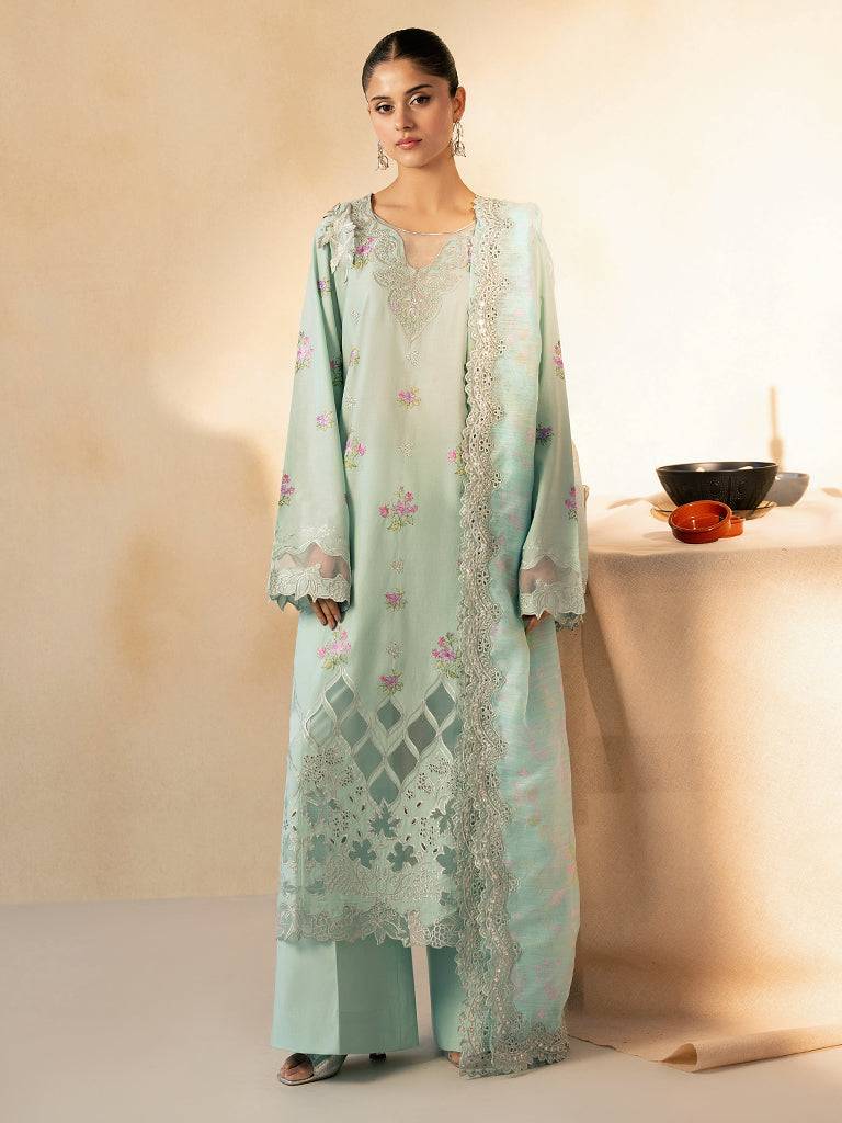 Rajbari | Jahaan Premium Festive Lawn | AALYA (Jahan) 4-A by Maria Faisal - Registered Vendor of : Rajbari - type : Ladies Clothes - 100% original wedding dresses