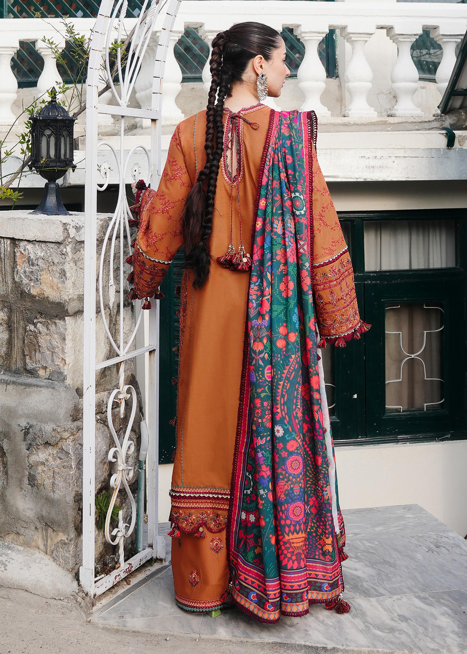 Hussain Rehar | Winter Shawl 24 | Tamar - Ladies Clothes - Maria Faisal