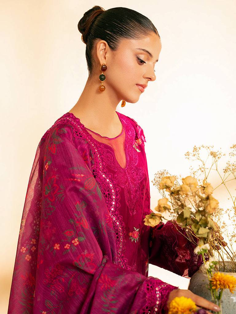 Rajbari | Jahaan Premium Festive Lawn | MAYA (Jahan) 4-B by Maria Faisal - Registered Vendor of : Rajbari - type : Ladies Clothes - 100% original wedding dresses