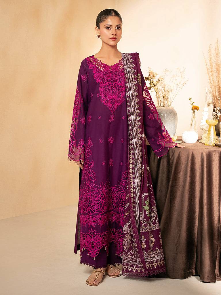 Rajbari | Jahaan Premium Festive Lawn | NORA (Jahan) 6-B by Maria Faisal - Registered Vendor of : Rajbari - type : Ladies Clothes - 100% original wedding dresses