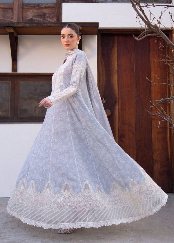 Myeesha | Lamhay Luxury Lawn 25 | Aabroo by Maria Faisal - Registered Vendor of : Myeesha - type : Ladies Clothes - 100% original wedding dresses