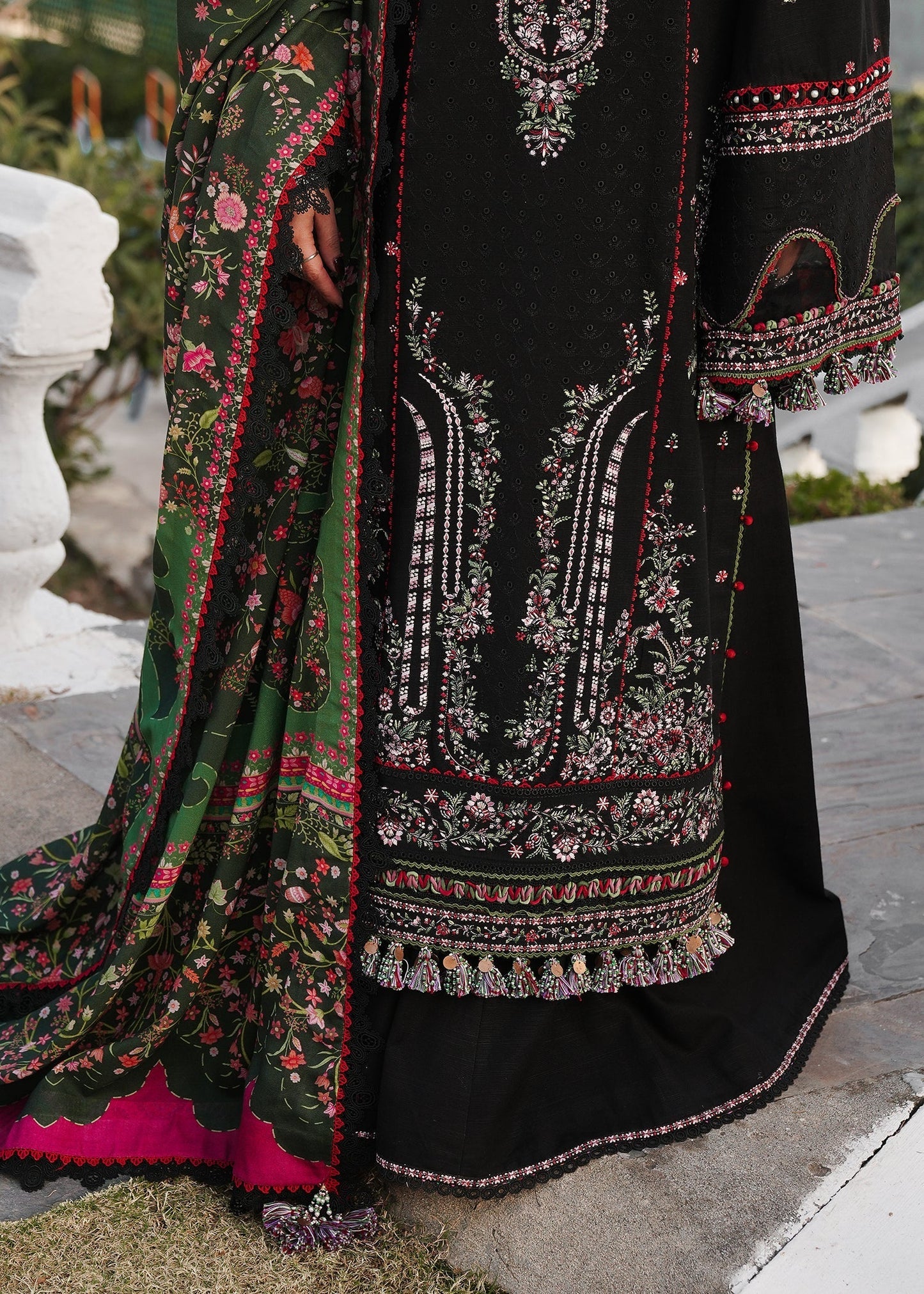 Hussain Rehar | Winter Shawl 24 | Zobia - Ladies Clothes - Maria Faisal