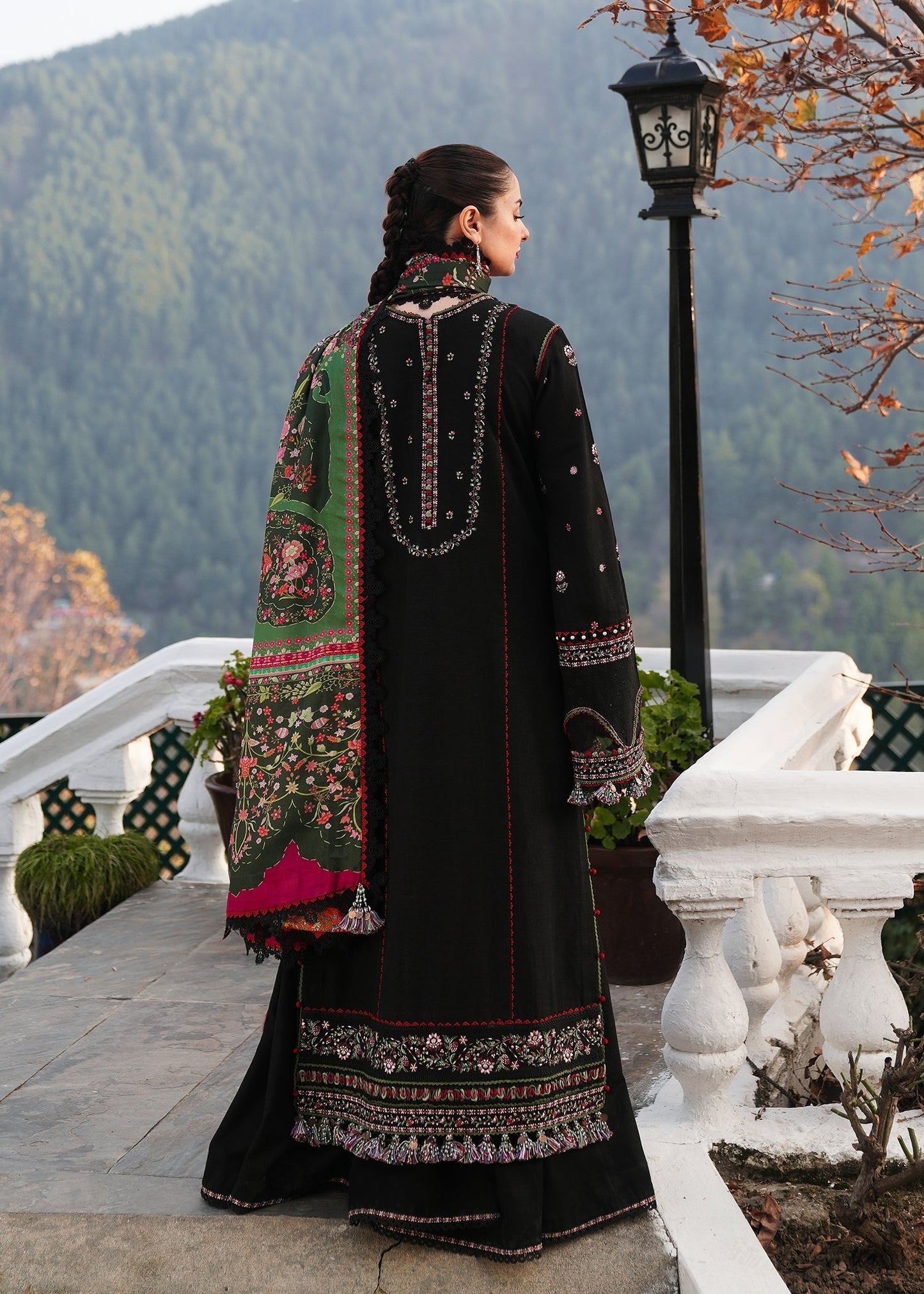 Hussain Rehar | Winter Shawl 24 | Zobia - Ladies Clothes - Maria Faisal