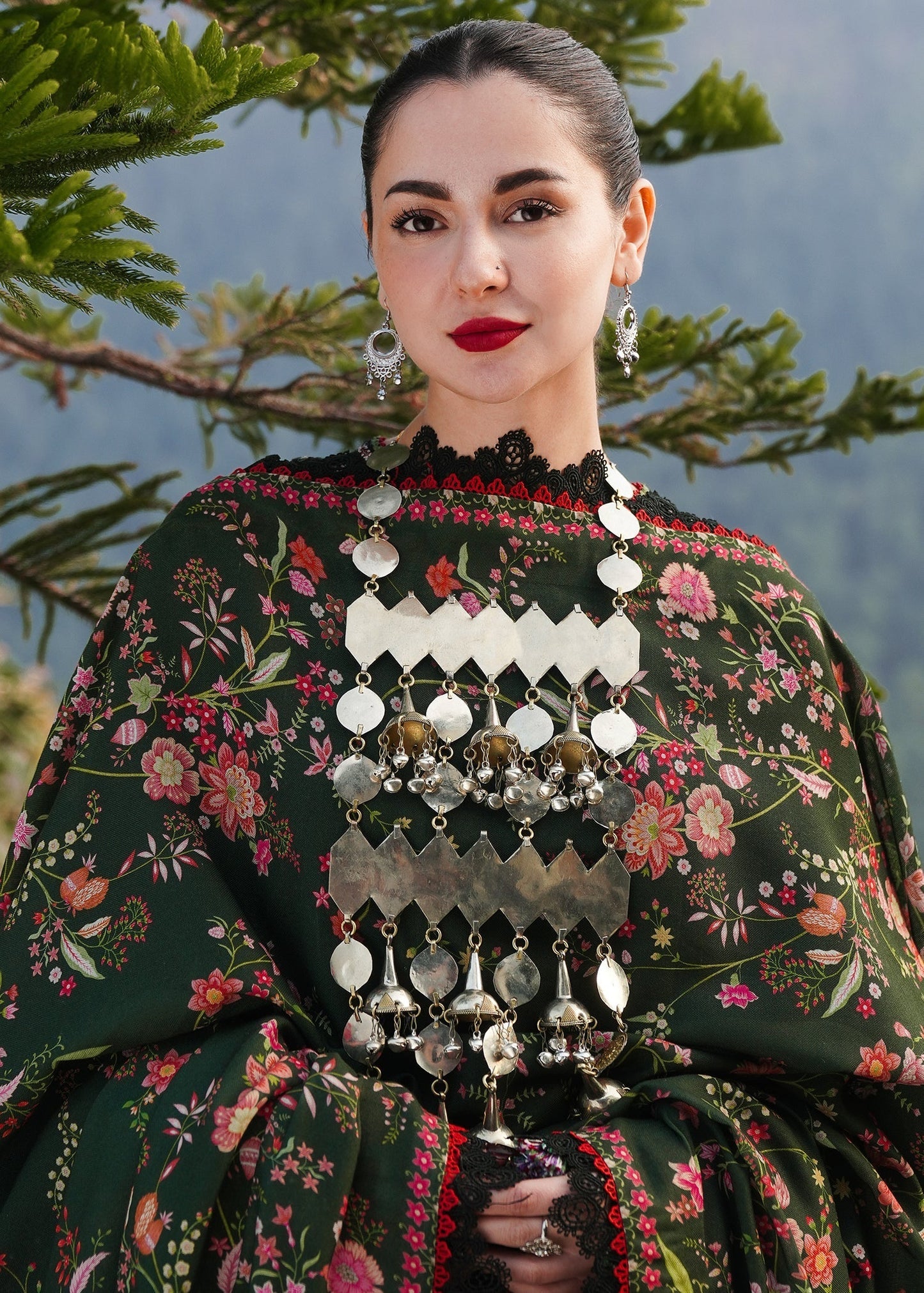 Hussain Rehar | Winter Shawl 24 | Zobia - Ladies Clothes - Maria Faisal