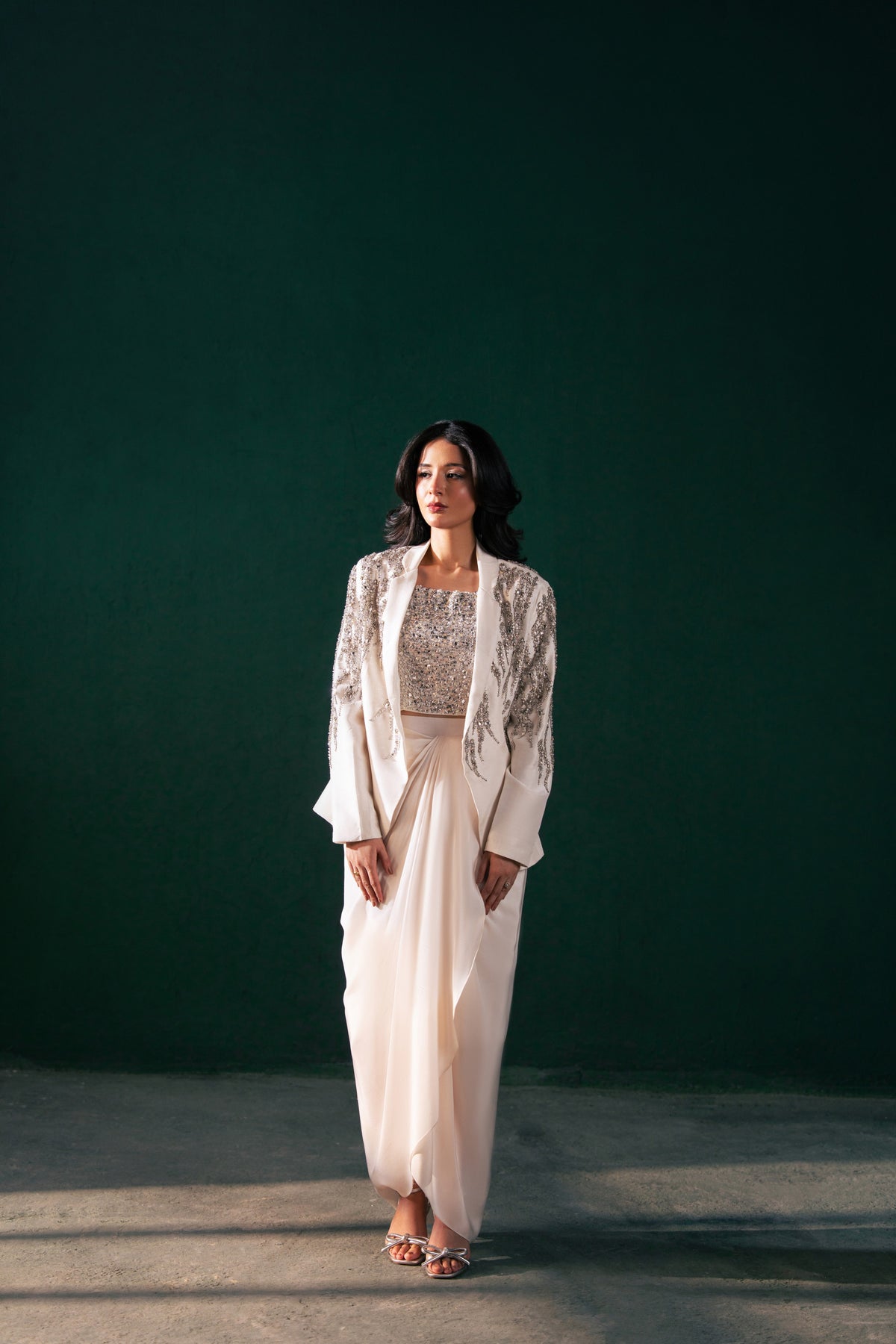 Malook | Dhanak Formals | Starlit - Ladies Clothes - Maria Faisal