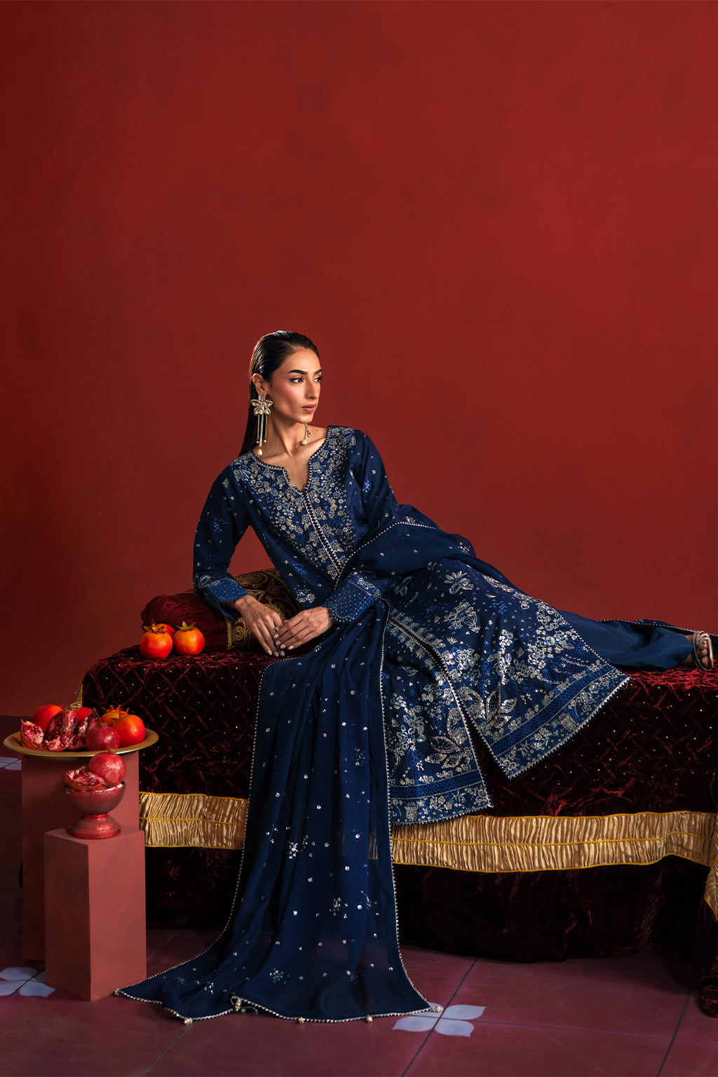 FALAQ โ authentic Pakistani dress from the New Shagun collection for women in the UK