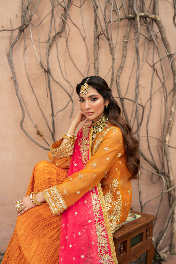 Inara | Shehnaiyaan Wedding Formals | ZEENAT - Wedding Dress - available at Maria Faisal in UK and USA.