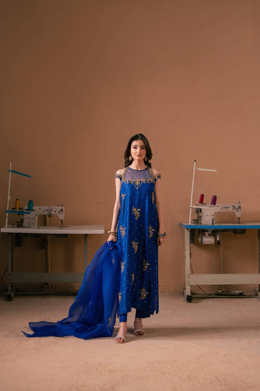 Malook | Dhanak Formals | Resham - Ladies Clothes - Maria Faisal