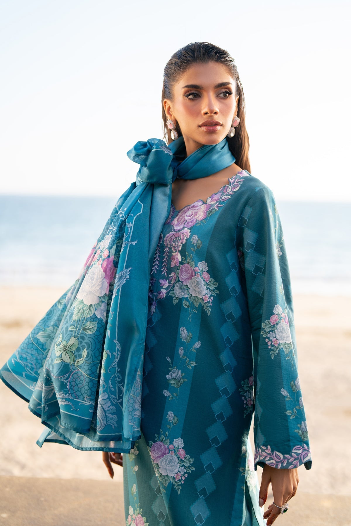 Xenia Formals | Layana Summer 26 | CYRUS - Dress - available at Maria Faisal in UK and USA.