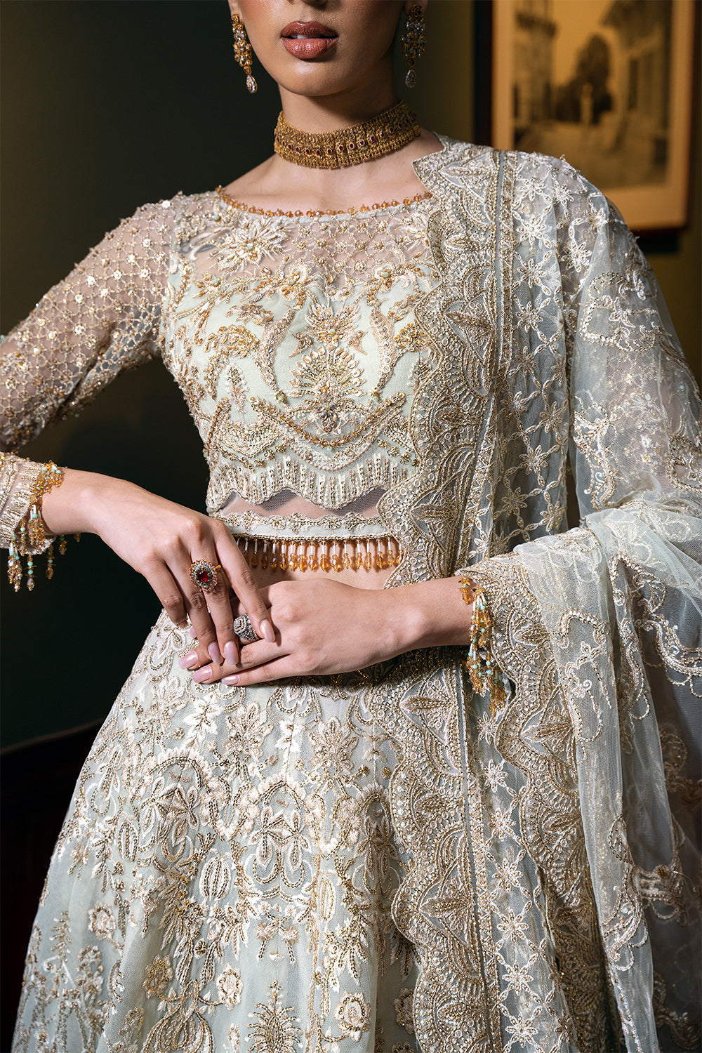 Saira Rizwan | Festive Formals 24 | LUCENT-SRF-D-02 - Ladies Clothes