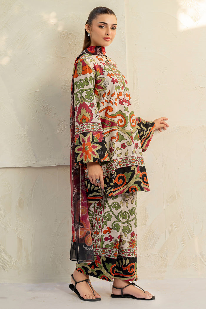 Jazmin | Summer Lawn 26 | USE-9199 - Dress - available at Maria Faisal in UK and USA.