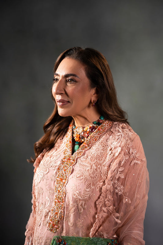 Nilofer Shahid | Mihrimah Formals | Zeneyp - Ladies Clothes - Maria Faisal