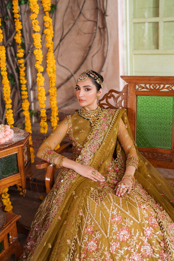 Inara | Shehnaiyaan Wedding Formals | DANIA - Wedding Dress - available at Maria Faisal in UK and USA.