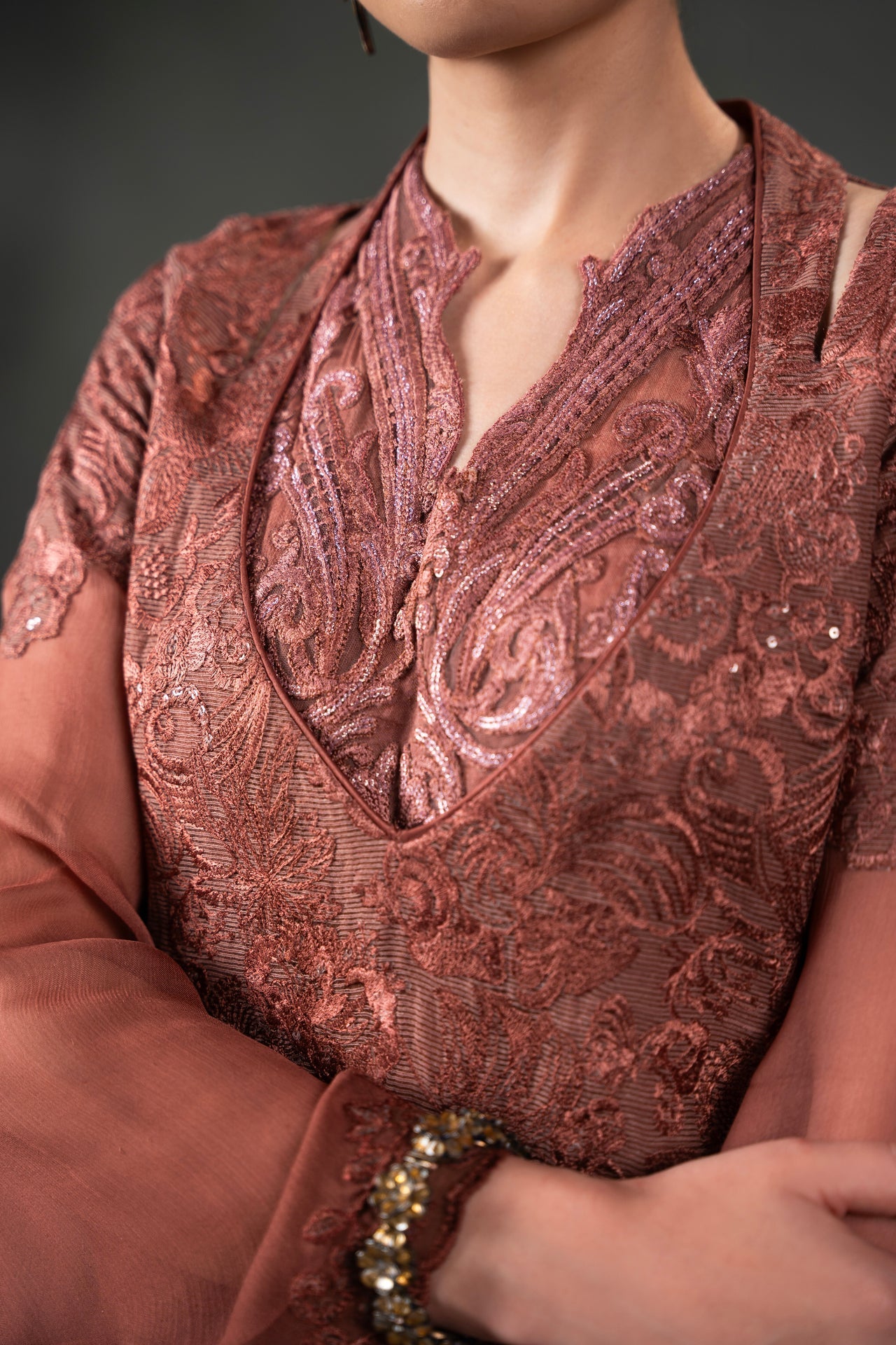 Nilofer Shahid | Mihrimah Formals | Hatice - Ladies Clothes - Maria Faisal