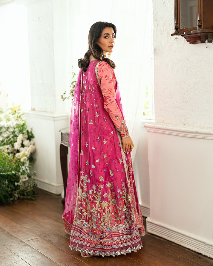 Mushq | Sham Shandaar Festive | Geet Gulabi - Casual Dress - available at Maria Faisal in UK and USA.