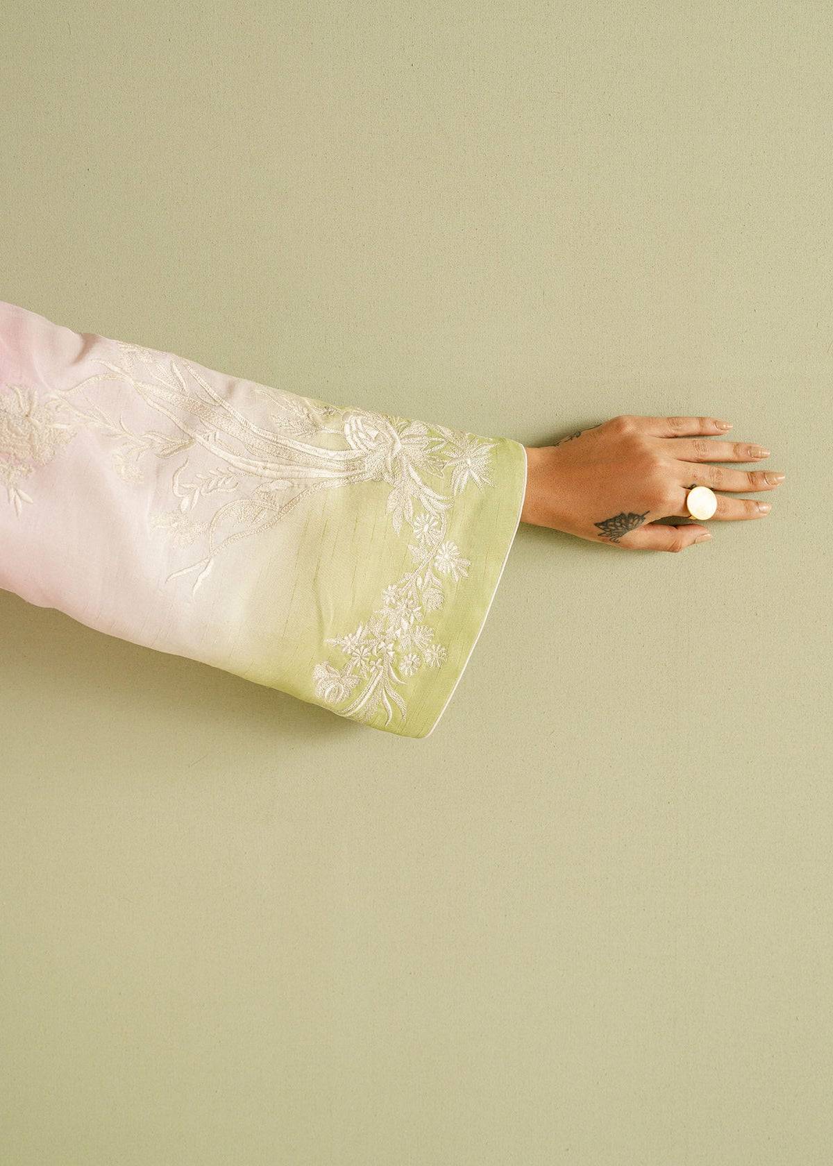 Mahgul | Ayanas Garden | Ombré Flower by Maria Faisal - Registered Vendor of : Mahgul - type : Ladies Clothes - 100% original wedding dresses