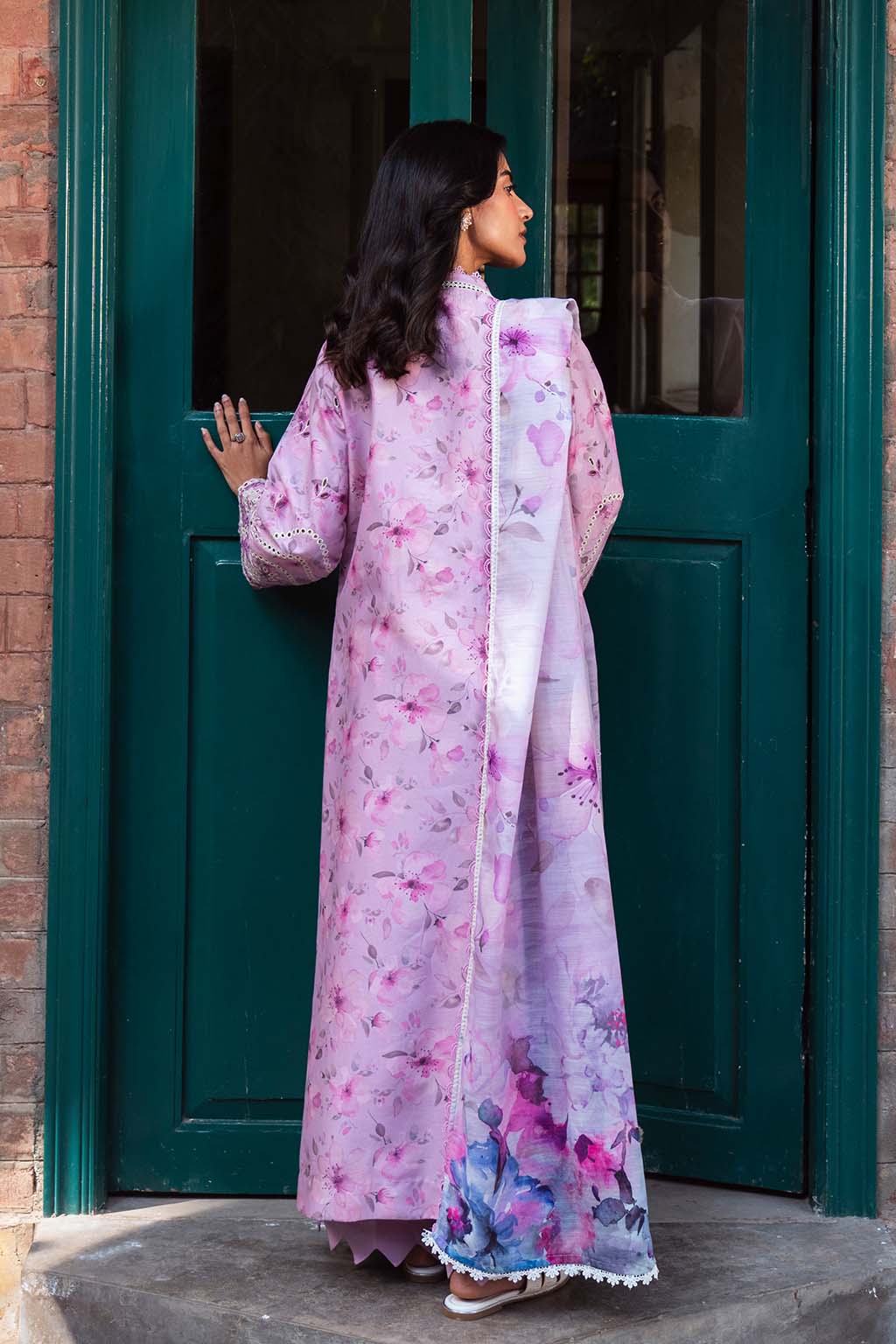 Neeshay | Summer Lines Printkari 25 | WISTERIA by Maria Faisal - Registered Vendor of : Neeshay - type : Ladies Clothes - 100% original wedding dresses