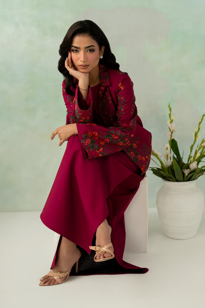 Zarposh | Folds SS 26 | ROUX - Casual Dress - available at Maria Faisal in UK and USA.