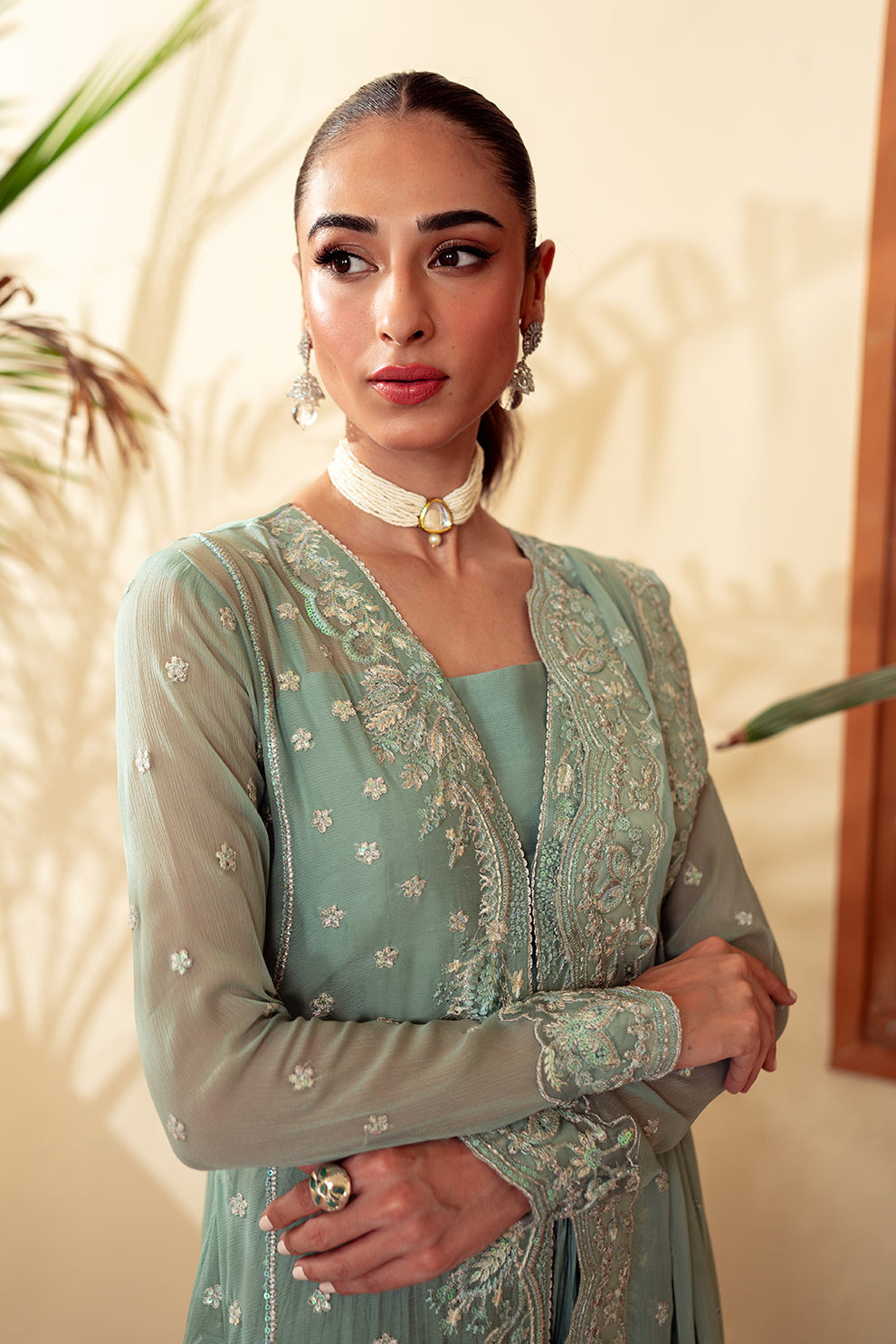 Neeshay | Dastaan Luxury Chiffon | Heer - Wedding Dress - Maria Faisal